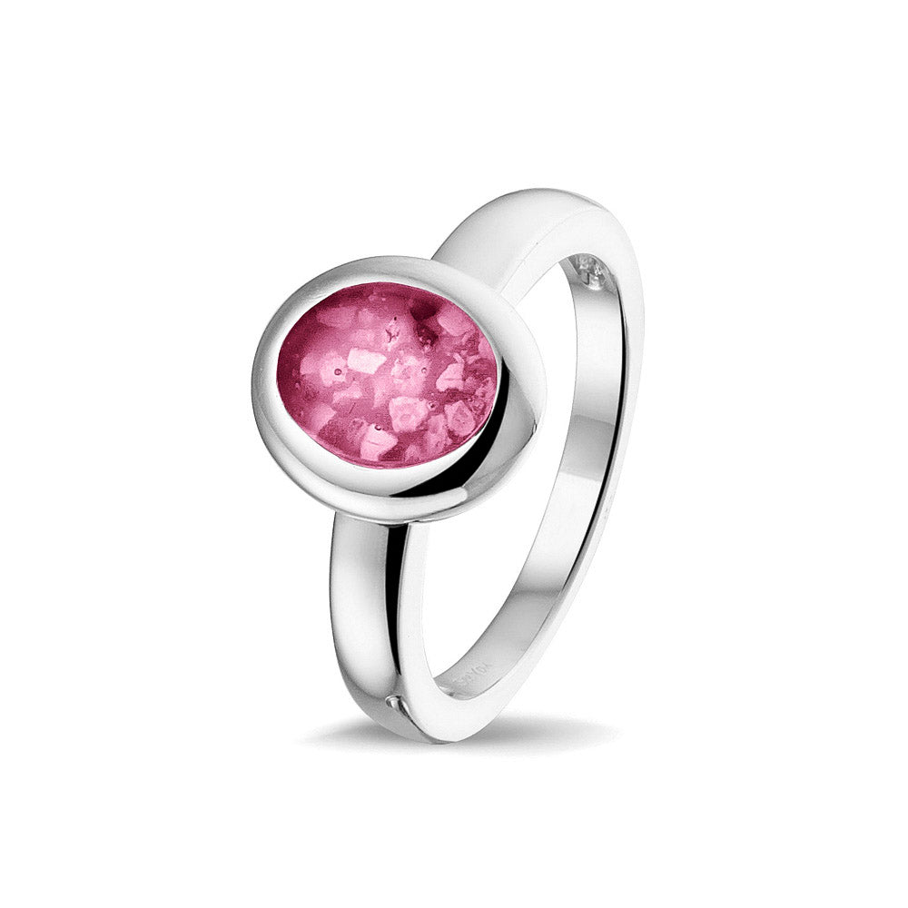 Oval Head Polished Ring