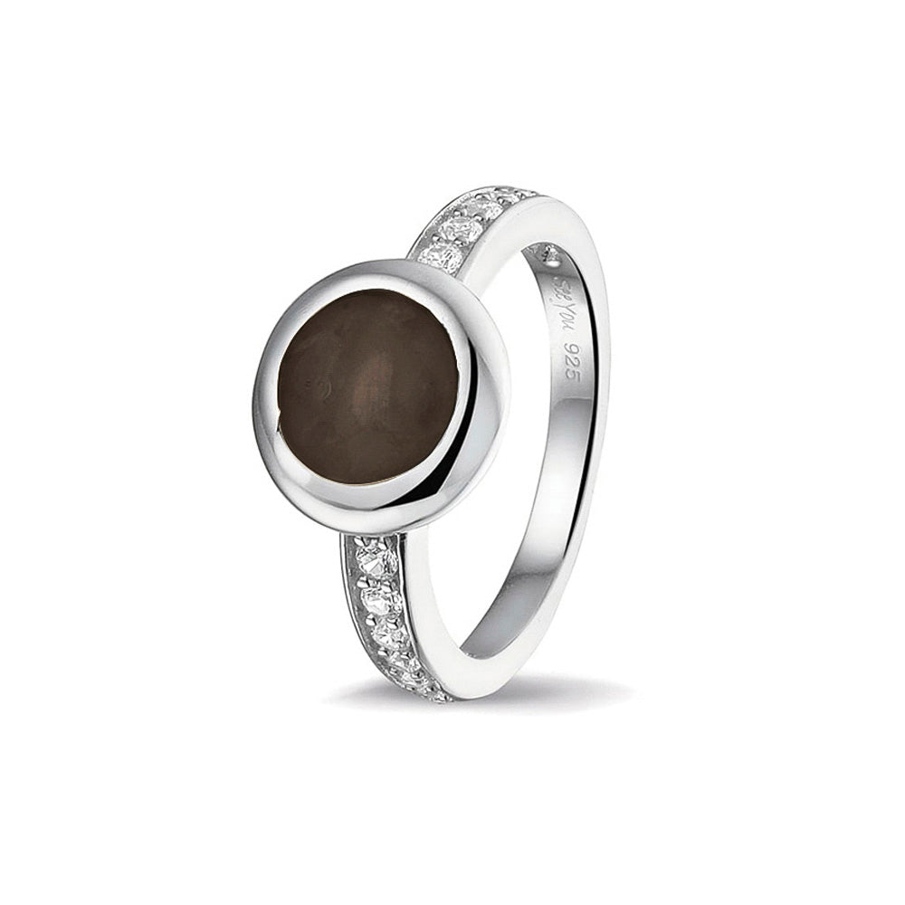 Round Head Gem Ring Band