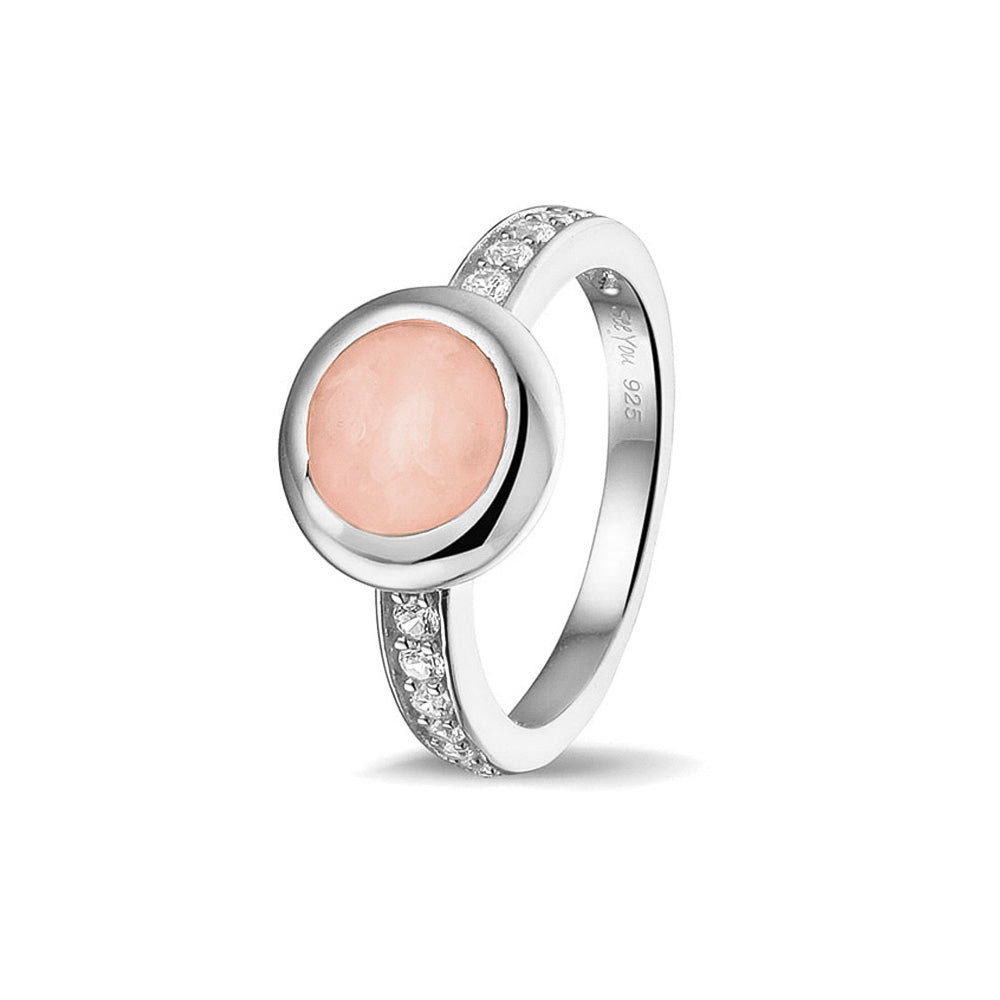Round Head Gem Ring Band