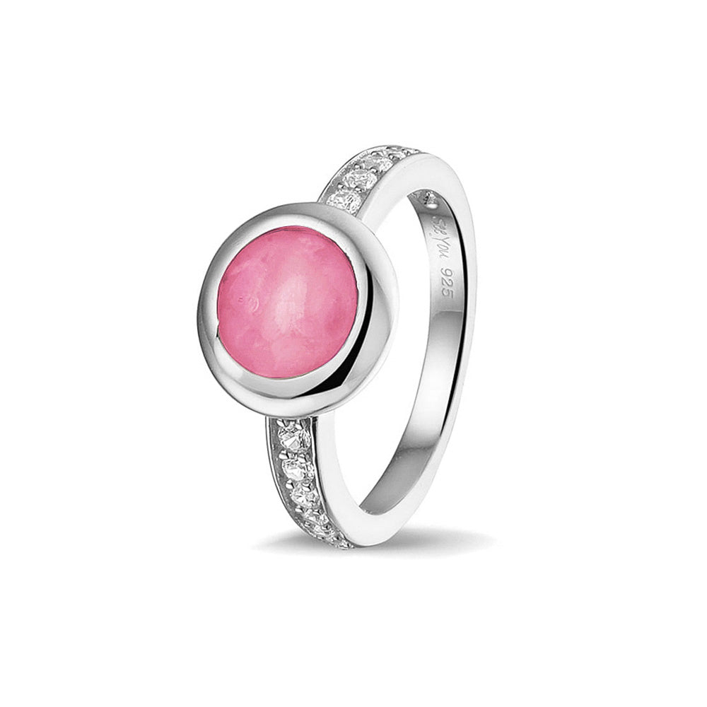 Round Head Gem Ring Band