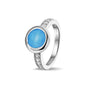 Round Head Gem Ring Band