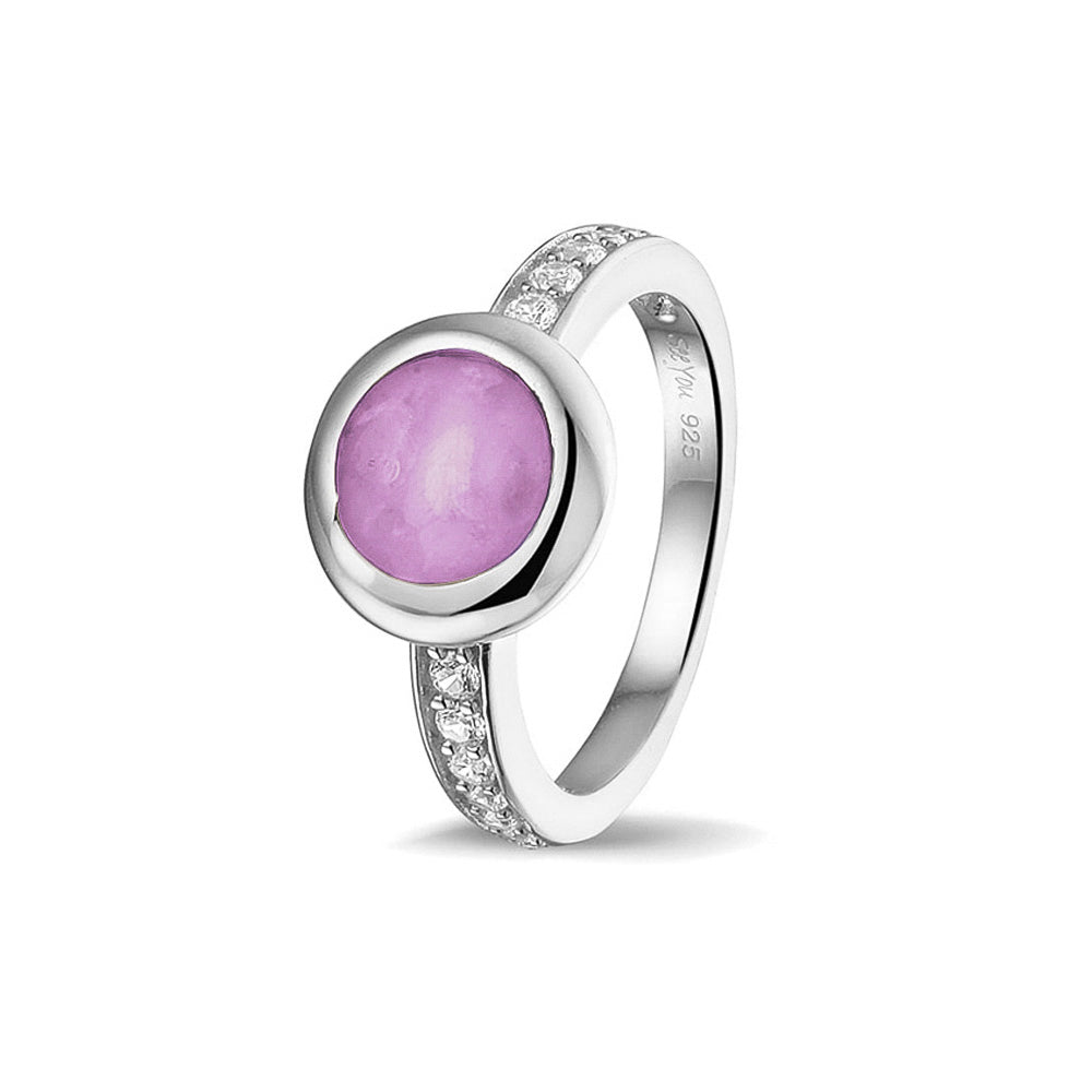 Round Head Gem Ring Band