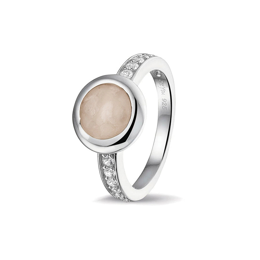 Round Head Gem Ring Band