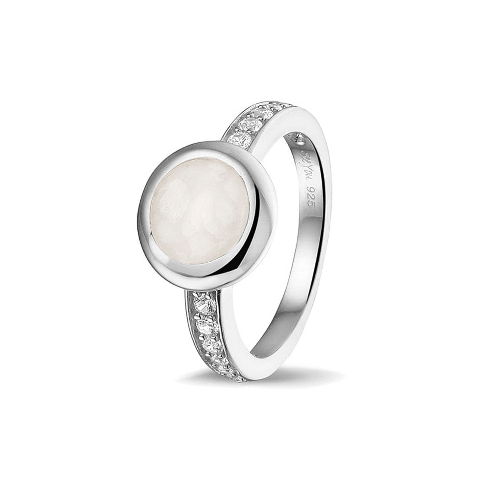 Round Head Gem Ring Band