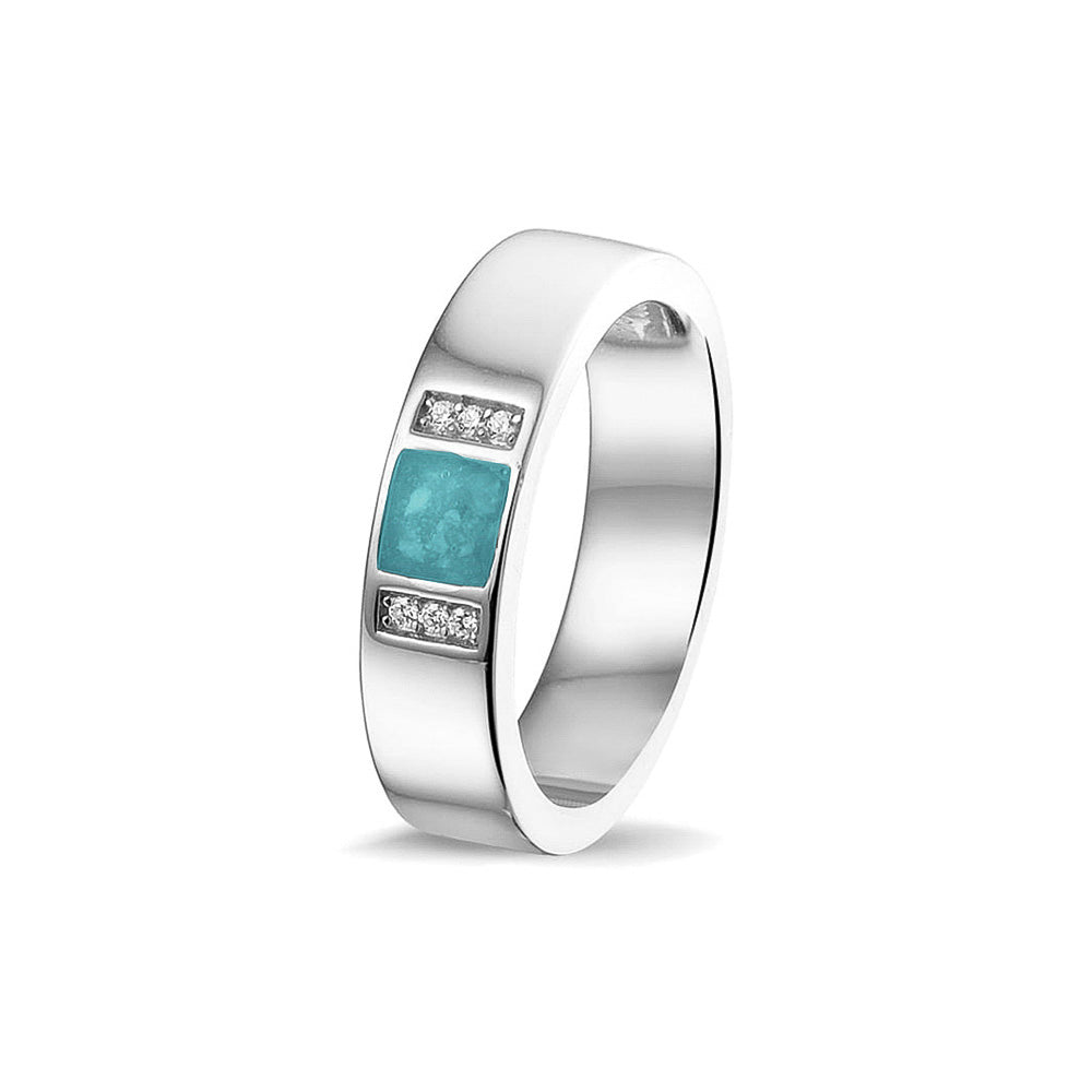 Polished Gem Ring