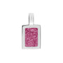 Plain Rectangular Pendant in Fluo Pink - Silver memorial jewellery