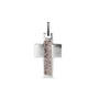 Cross Pendant in Silver - Silver memorial jewellery