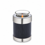 Tealight Urn Pearl Midnight & Bru Pewter