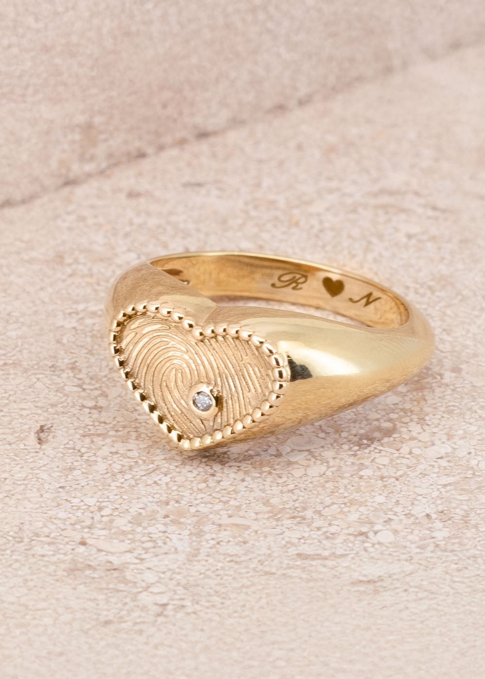 gold ring - mobile hero