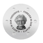 Amare Pearl memorial watch — photo and text engraved back
